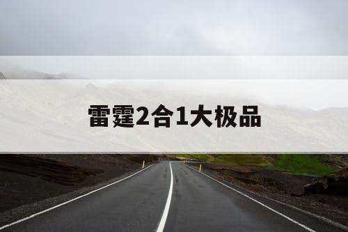 雷霆2合1大极品