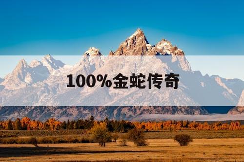 100%金蛇传奇