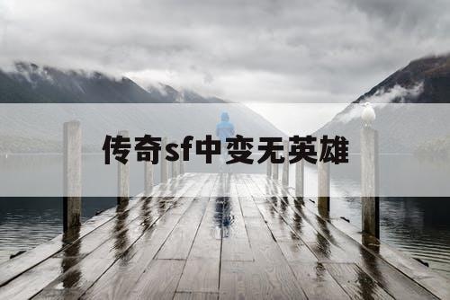 传奇sf中变无英雄