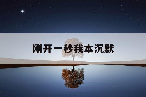 刚开一秒我本沉默