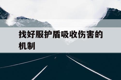 找好服护盾吸收伤害的机制