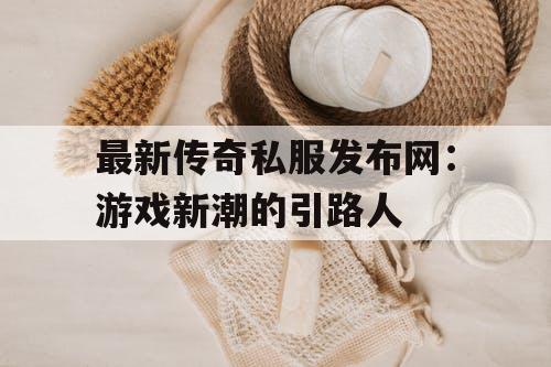 最新传奇私服发布网：游戏新潮的引路人
