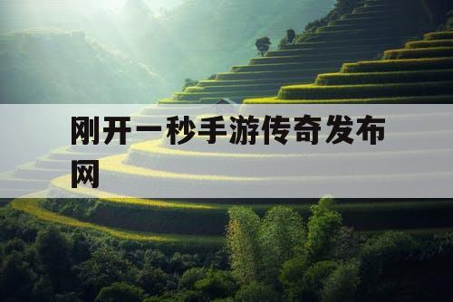 刚开一秒手游传奇发布网