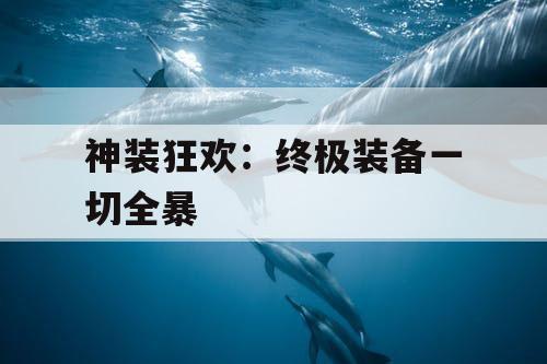 神装狂欢：终极装备一切全暴